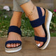 Nerisa - Sandale platformă slip-on