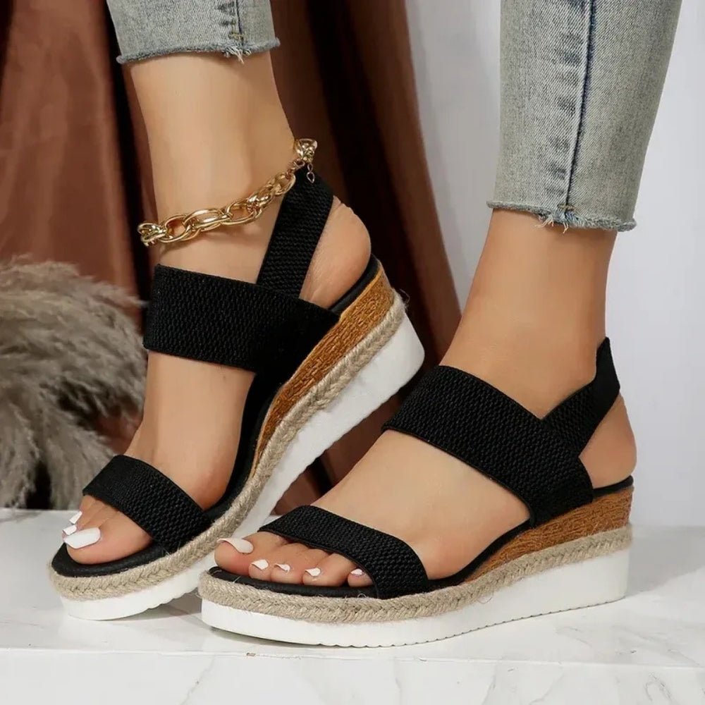Nerisa - Slip-on platformsandaler