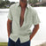 Larvane - Chemise homme en lin à manches courtes