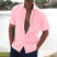 Larvane - Chemise homme en lin à manches courtes
