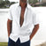 Larvane - Chemise homme en lin à manches courtes