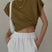 Stellara – Kvinders kortærmede casual top med mock neck