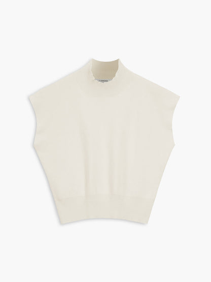Stellara – Kvinders kortærmede casual top med mock neck