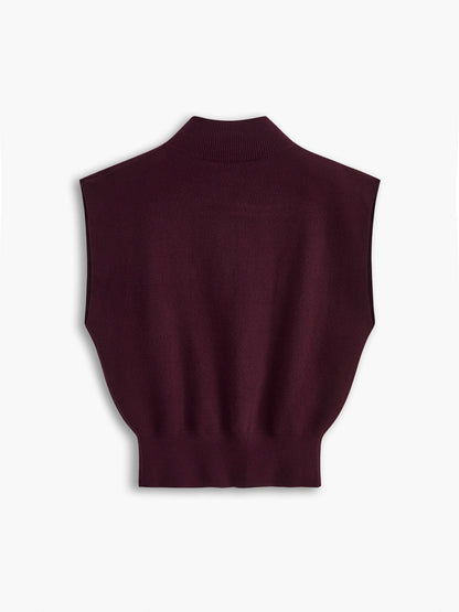 Stellara – Kvinders kortærmede casual top med mock neck