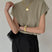 Stellara – Kvinders kortærmede casual top med mock neck