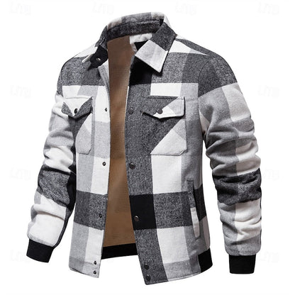 Prescott | Rugged Check Shirt Jacket - Image 6