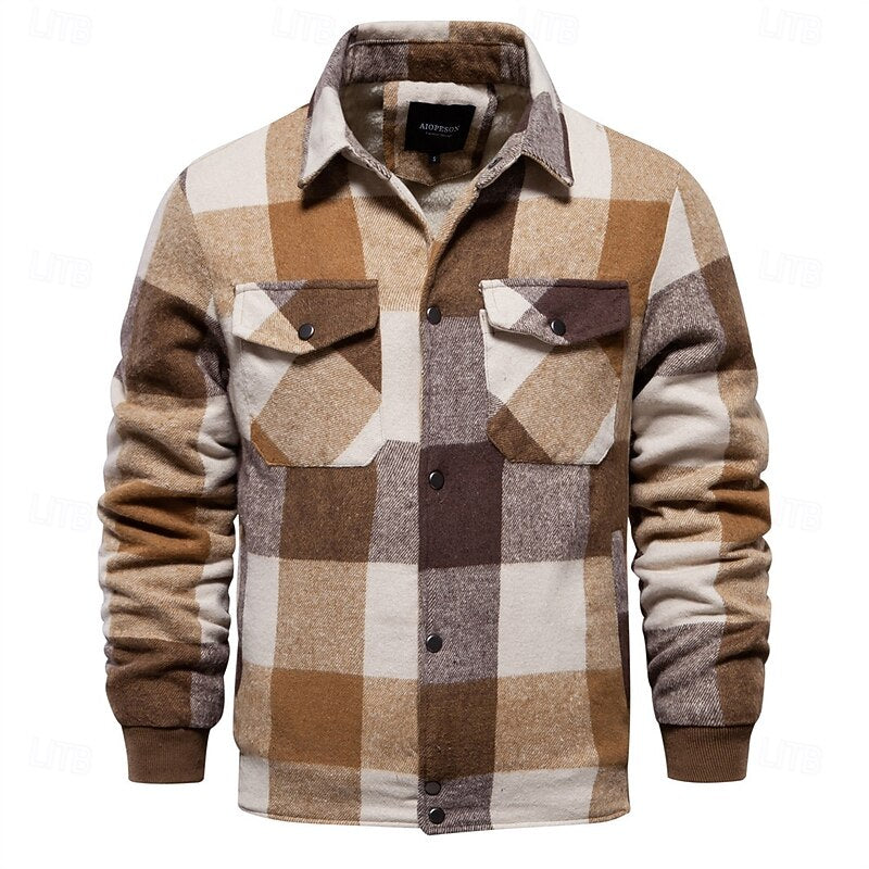 Prescott | Rugged Check Shirt Jacket - Image 2