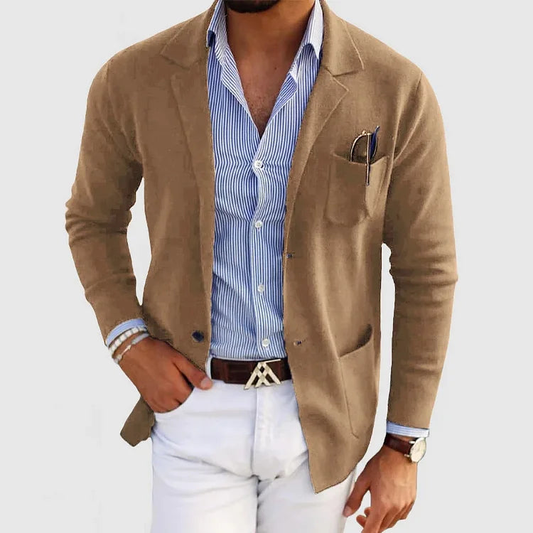 Lyvorn – Blazer homme élégant avec détails décontractés