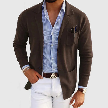 Lyvorn – Blazer homme élégant avec détails décontractés