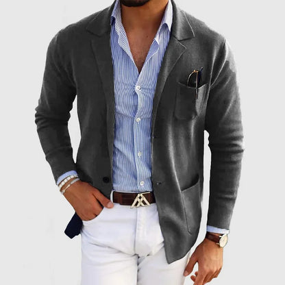 Lyvorn – Blazer homme élégant avec détails décontractés