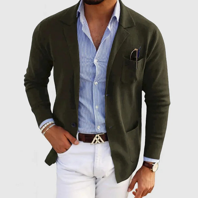Lyvorn – Blazer homme élégant avec détails décontractés