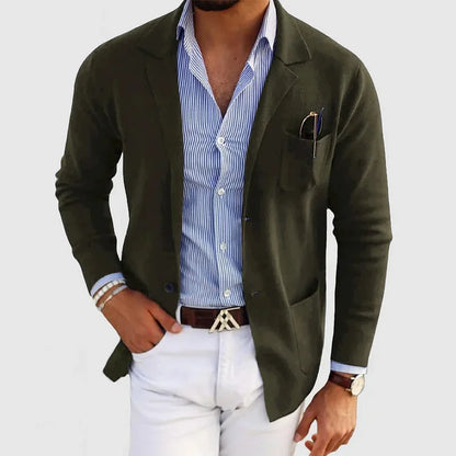 Lyvorn – Blazer homme élégant avec détails décontractés