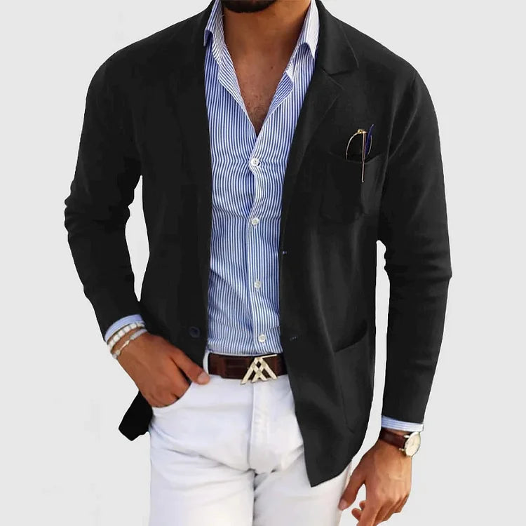 Lyvorn – Blazer homme élégant avec détails décontractés