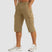Stephen – Short cargo pour homme à poches, longueur genou