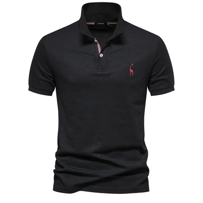 Sorenn – Short Sleeve Button Polo Shirt