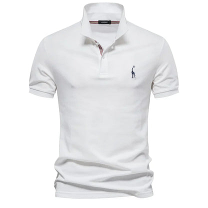 Sorenn – Short Sleeve Button Polo Shirt