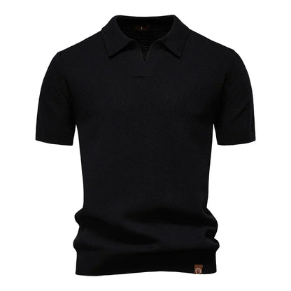 Samurel – Polo classique à manches courtes pour homme