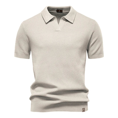 Samurel – Polo classique à manches courtes pour homme