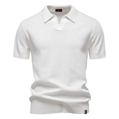 Samurel – Polo classique à manches courtes pour homme