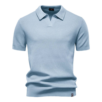 Samurel – Polo classique à manches courtes pour homme