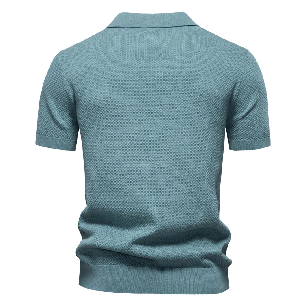 Samurel – Polo classique à manches courtes pour homme