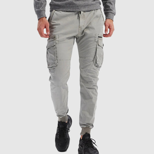 Beauven – Ανδρικό Παντελόνι Slim Fit με Τσέπες Cargo για Καθημερινή Χρήση