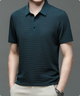 Sevren – Polo texturé à manches courtes pour homme