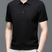 Sevren – Polo texturé à manches courtes pour homme