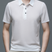 Sevren – Polo texturé à manches courtes pour homme