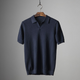 Simaro – Polo classique texturé à manches courtes