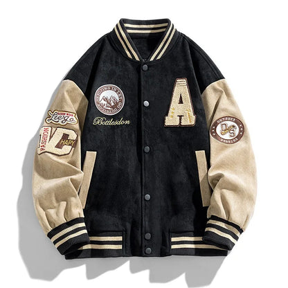 Ryven – Veste Bomber Varsity Homme