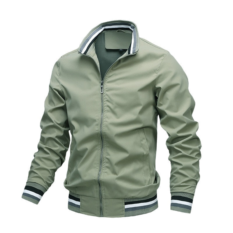 Rovenis – Veste Bomber Classique Homme zippée