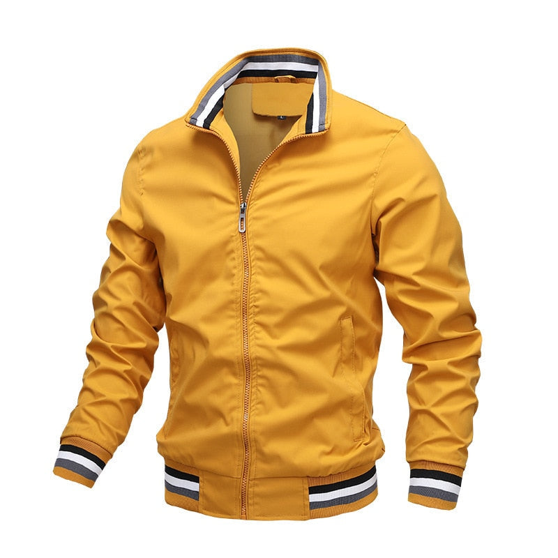 Rovenis – Veste Bomber Classique Homme zippée