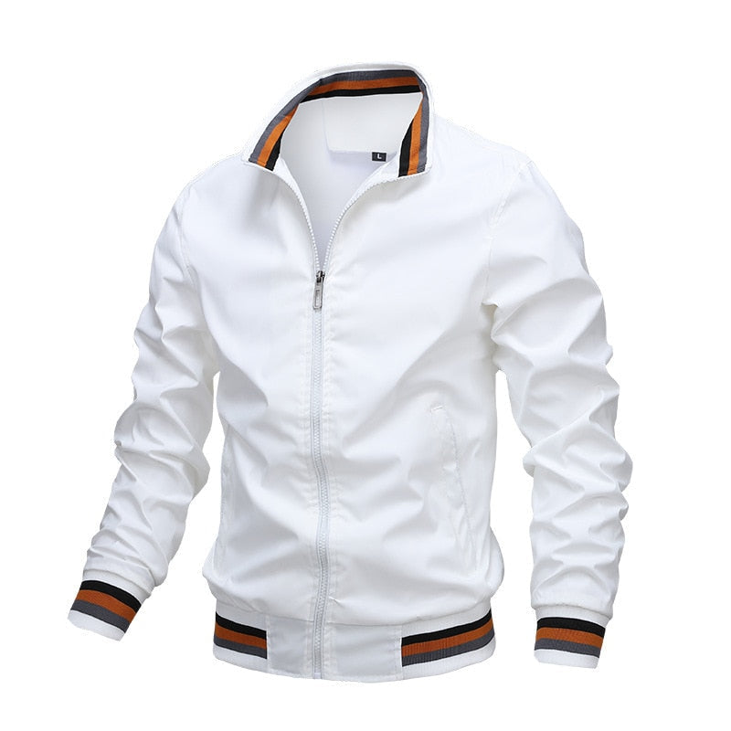 Rovenis – Veste Bomber Classique Homme zippée