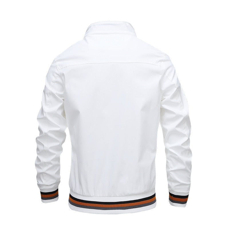 Rovenis – Veste Bomber Classique Homme zippée