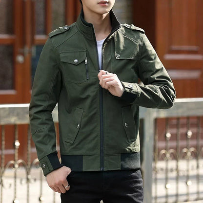 Henar – Ανδρικό Casual Μπουφάν Bomber με Φερμουάρ