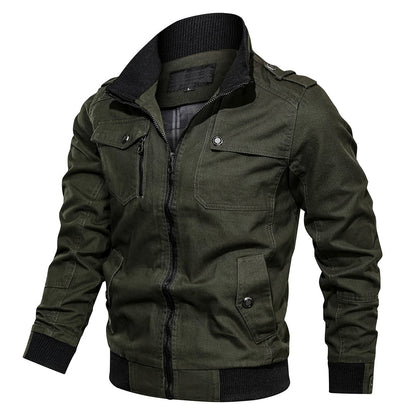 Henar – Ανδρικό Casual Μπουφάν Bomber με Φερμουάρ