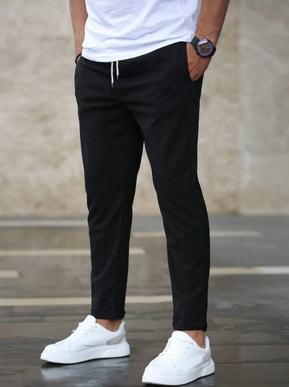 Hadrian - Pantalon pour homme à taille réglable avec poches