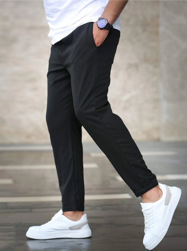 Hadrian - Pantalon pour homme à taille réglable avec poches