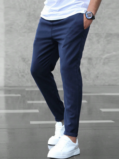 Hadrian - Pantalon pour homme à taille réglable avec poches