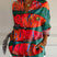 Virela - Damebluse med langærmet allover-print