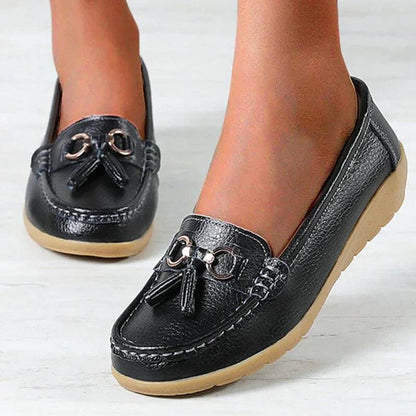 Marlyn – Mocassins pour femmes avec ornement décoratif