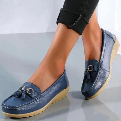 Marlyn – Mocassins pour femmes avec ornement décoratif