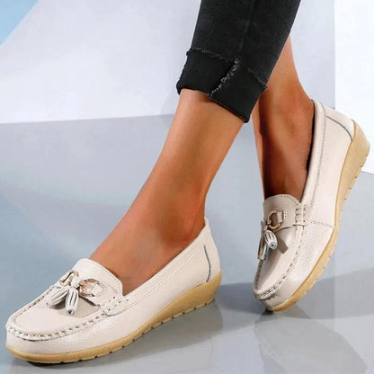 Marlyn – Mocassins pour femmes avec ornement décoratif