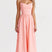 Women Spaghetti Strap A-Line Midi Dress