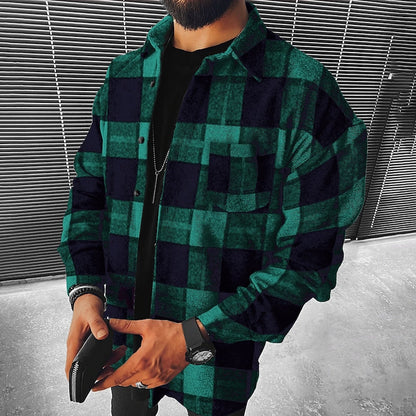 Archer | Checked Christmas Overshirt
