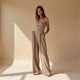 Alea – Elegant Strapless Jumpsuit