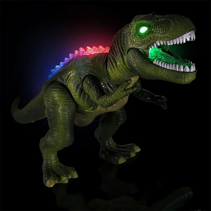 RC Walking Roaring Dinosaur Toy Lights Sounds - Image 5