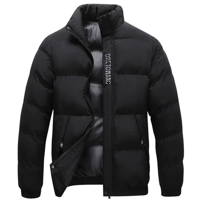 Nathan – Veste Homme Résistante aux Intempéries avec Col Structuré