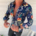 Kaelano - Chemise hawaïenne à manches longues pour homme à motif floral